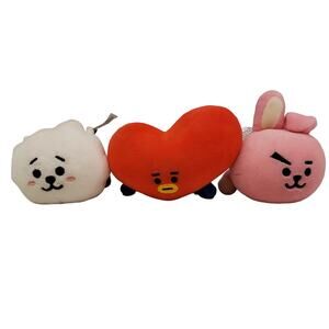 BT21 KPop Plush Stuffy Keychains Korean BTS BANGTAN BOYS Purse Charm Backpack